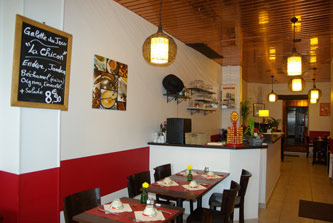 creperie, vue interieure